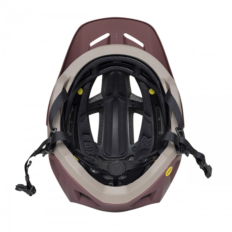 KASK ROWEROWY FOX SPEEDFRAME RACIK CORDOVAN