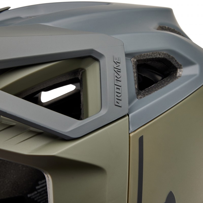 KASK ROWEROWY FOX PROFRAME CLYZO OLIVE GREEN