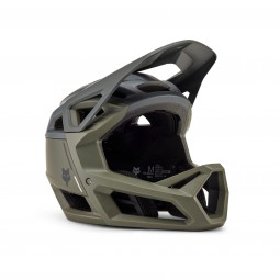 KASK ROWEROWY FOX PROFRAME CLYZO OLIVE GREEN