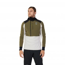 BLUZA ROWEROWA Z KAPTUREM FOX DEFEND THERMAL OLIVE GREEN