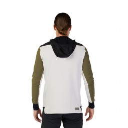 BLUZA ROWEROWA Z KAPTUREM FOX DEFEND THERMAL OLIVE GREEN