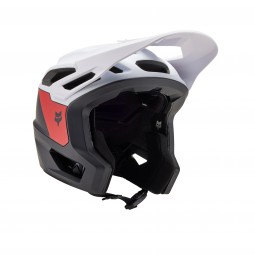 KASK ROWEROWY FOX DROPFRAME PRO NYF BLACK/WHITE