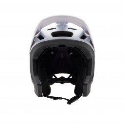 KASK ROWEROWY FOX DROPFRAME PRO NYF BLACK/WHITE