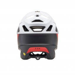 KASK ROWEROWY FOX DROPFRAME PRO NYF BLACK/WHITE