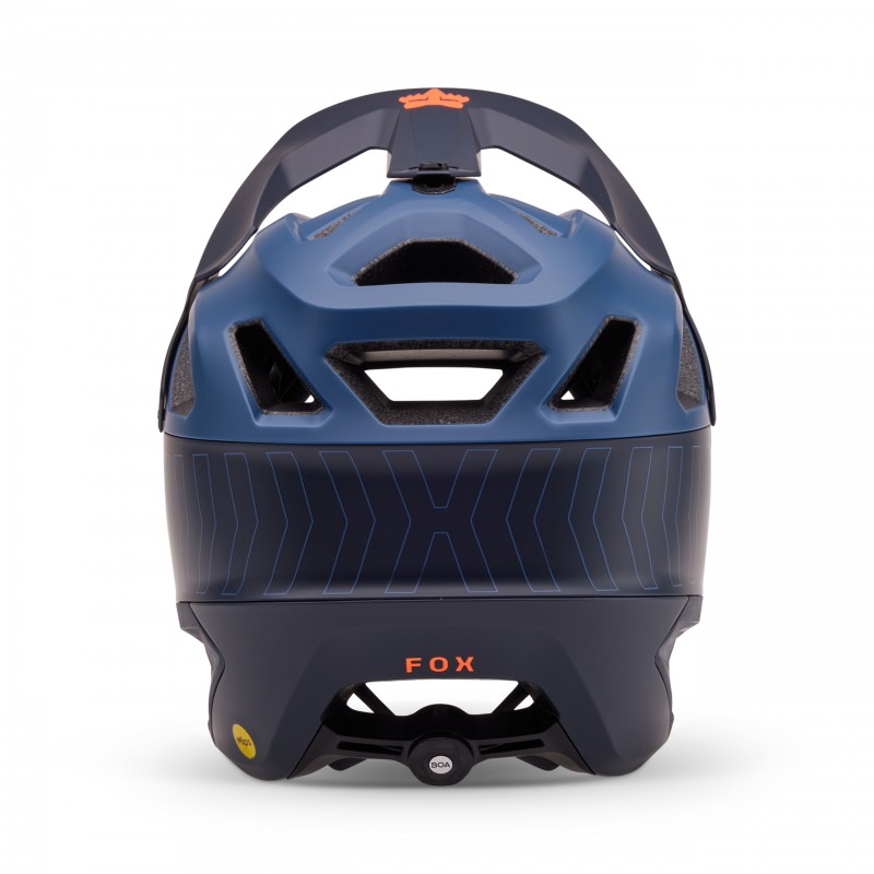 KASK ROWEROWY FOX DROPFRAME PRO RUNN CE INDIGO