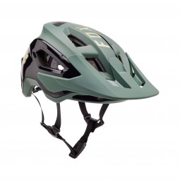 KASK ROWEROWY FOX SPEEDFRAME PRO BLOCKED CE HUNTER GREEN