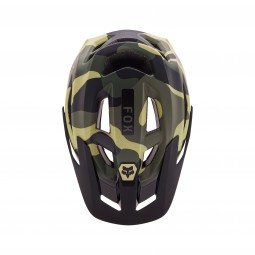 KASK ROWEROWY FOX SPEEDFRAME CAMO CE GREEN CAMO