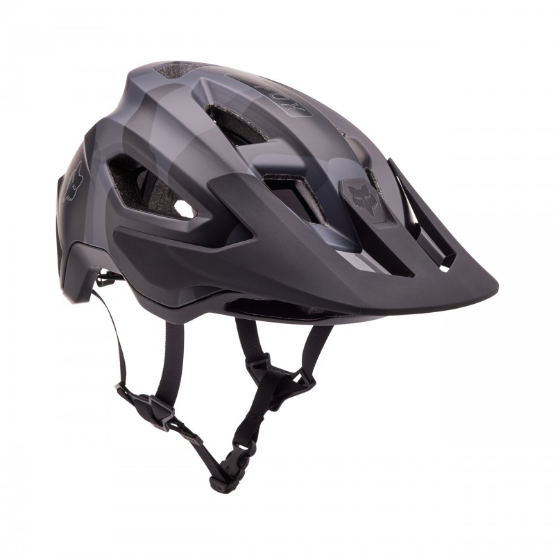 KASK ROWEROWY FOX SPEEDFRAME CAMO CE BLACK CAMO