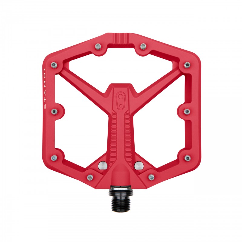 PEDAŁY ROWEROWE CRANKBROTHERS STAMP 1 LARGE RED GEN 2