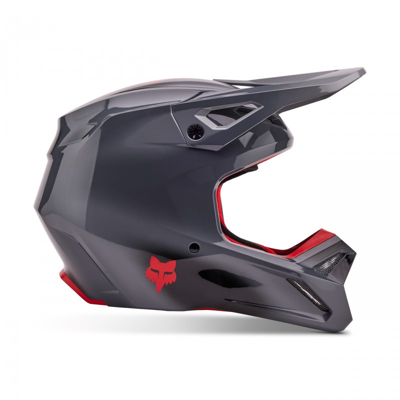 KASK FOX V1 INTERFERE GREY/RED