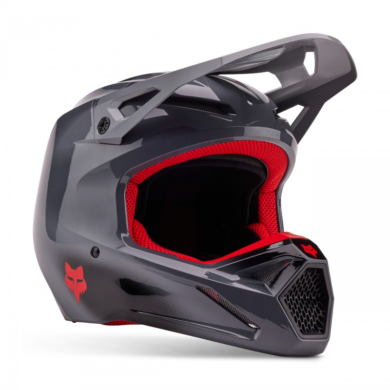 KASK FOX V1 INTERFERE GREY/RED