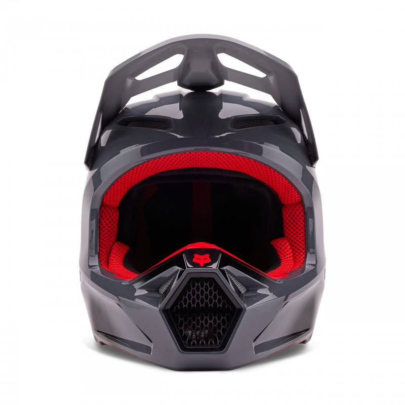 KASK FOX V1 INTERFERE GREY/RED