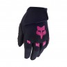 RĘKAWICE FOX KIDS DIRTPAW BLACK/PINK