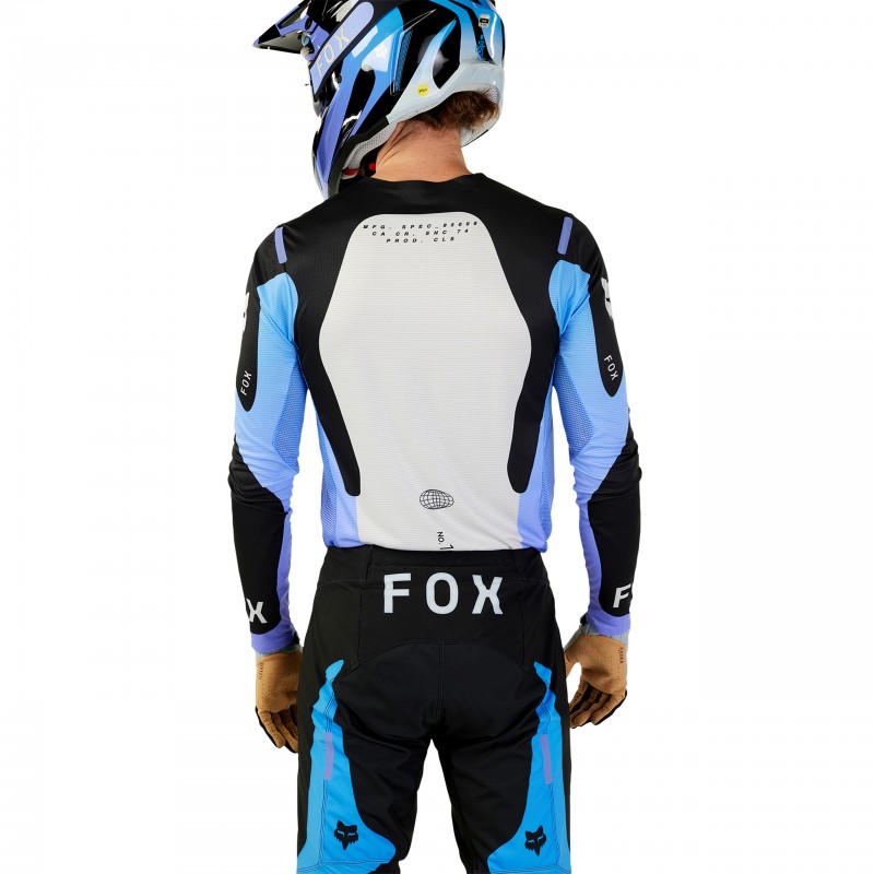 BLUZA FOX FLEXAIR MAGNETIC BLACK/PURPLE