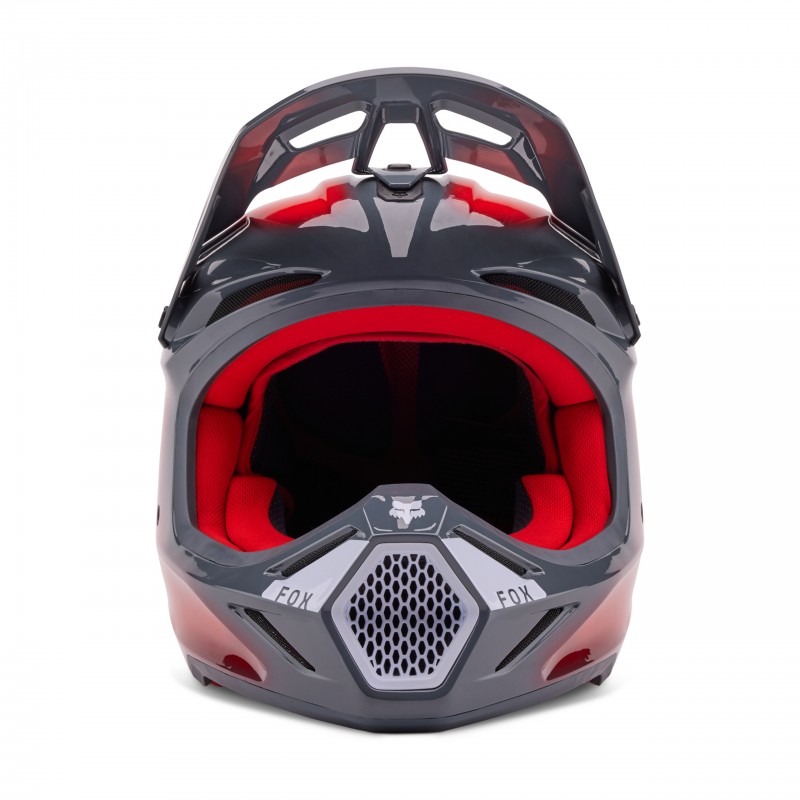 KASK FOX V3 VOLATILE GREY/RED