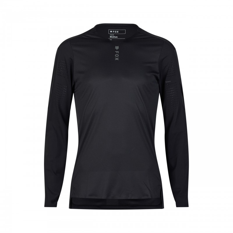 KOSZULKA ROWEROWA Z DŁUGIM RĘKAWEM FOX FLEXAIR PRO BLACK