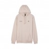 BLUZA Z KAPTUREM WORDMARK FLEECE VINTAGE WHITE