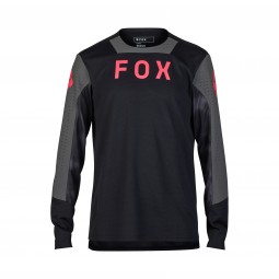 KOSZULKA ROWEROWA Z DŁUGIM RĘKAWEM FOX DEFEND TAUNT BLACK