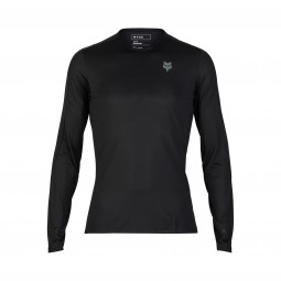 KOSZULKA ROWEROWA Z DŁUGIM RĘKAWEM FOX FLEXAIR ASCENT BLACK