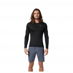 KOSZULKA ROWEROWA Z DŁUGIM RĘKAWEM FOX FLEXAIR ASCENT BLACK