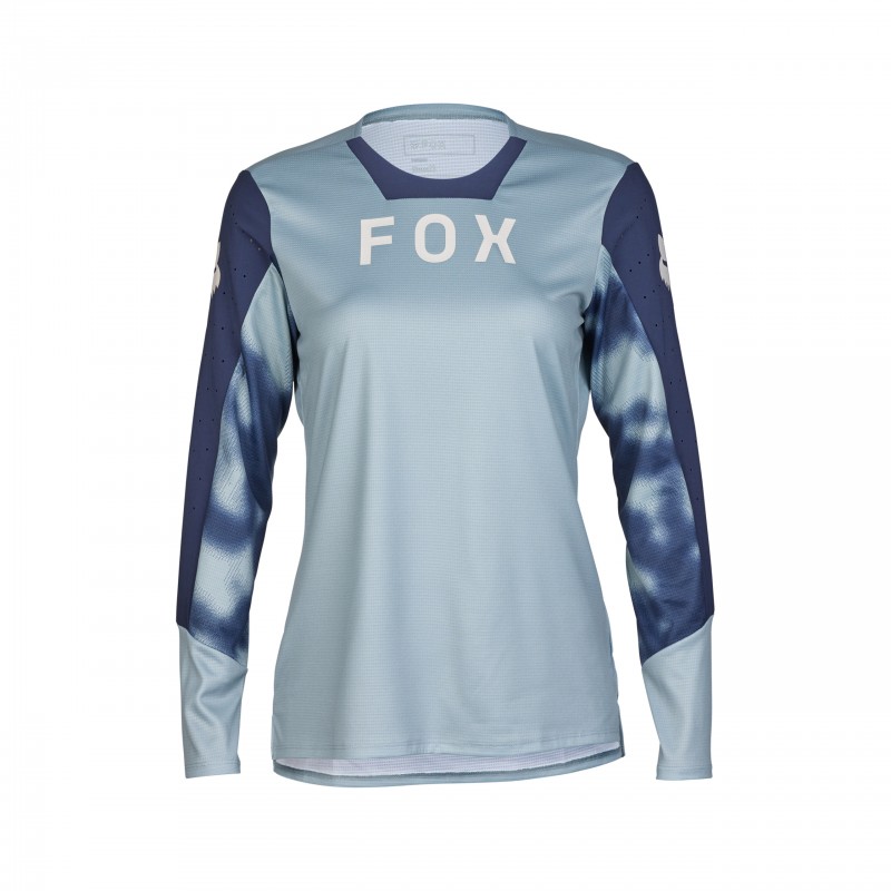 KOSZULKA ROWEROWA Z DŁUGIM RĘKAWEM FOX LADY DEFEND TAUNT GUNMETAL