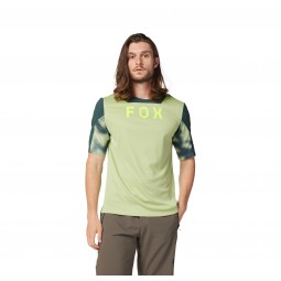 KOSZULKA ROWEROWA FOX DEFEND TAUNT PALE GREEN