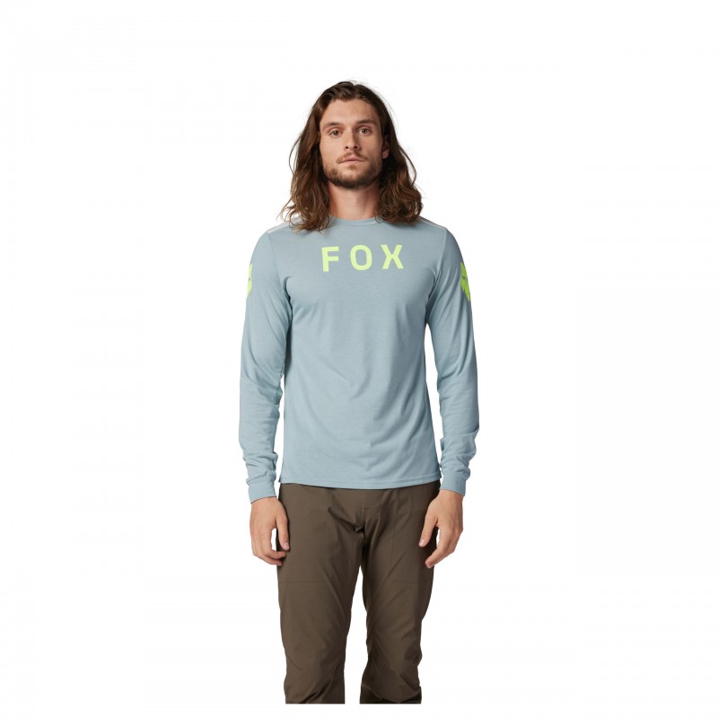 KOSZULKA ROWEROWA Z DŁUGIM RĘKAWEM FOX RANGER DR AVIATION GUNMETAL