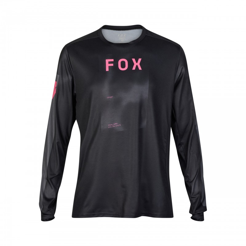KOSZULKA ROWEROWA Z DŁUGIM RĘKAWEM FOX RANGER TAUNT BLK