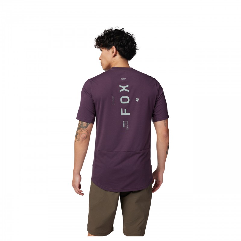 KOSZULKA ROWEROWA FOX RANGER DR ALYN DARK PURPLE