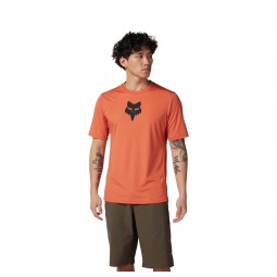 KOSZULKA ROWEROWA FOX RANGER LAB HEAD ATOMIC ORANGE