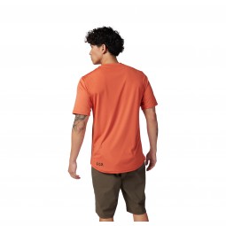 KOSZULKA ROWEROWA FOX RANGER LAB HEAD ATOMIC ORANGE