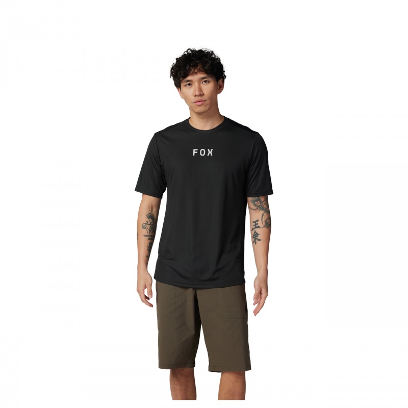 KOSZULKA ROWEROWA FOX RANGER MOTH BLACK