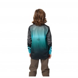 KOSZULKA ROWEROWA Z DŁUGIM RĘKAWEM FOX JUNIOR RANGER REVISE TEAL