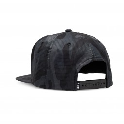 CZAPKA Z DASZKIEM FOX HEAD TECH SNAPBACK BLACK CAMO