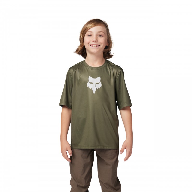KOSZULKA ROWEROWA FOX JUNIOR RANGER OLIVE GREEN