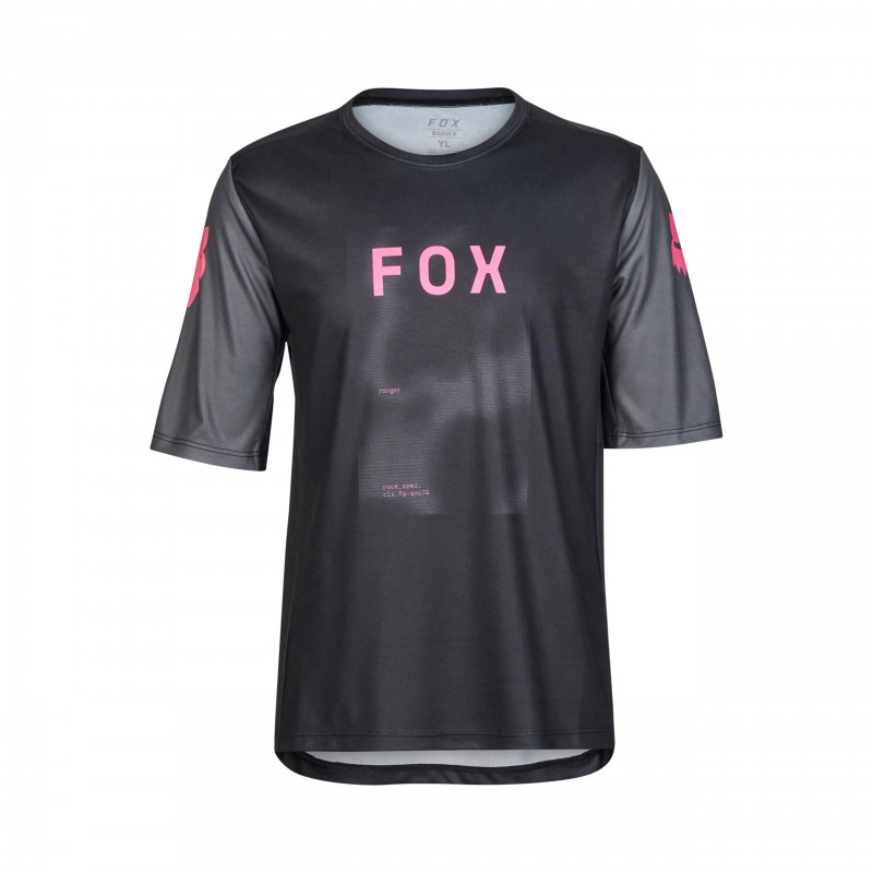 KOSZULKA ROWEROWA FOX JUNIOR RANGER TAUNT BLACK