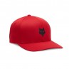 CZAPKA Z DASZKIEM FOX HEAD TECH FLEXFIT FLAME RED