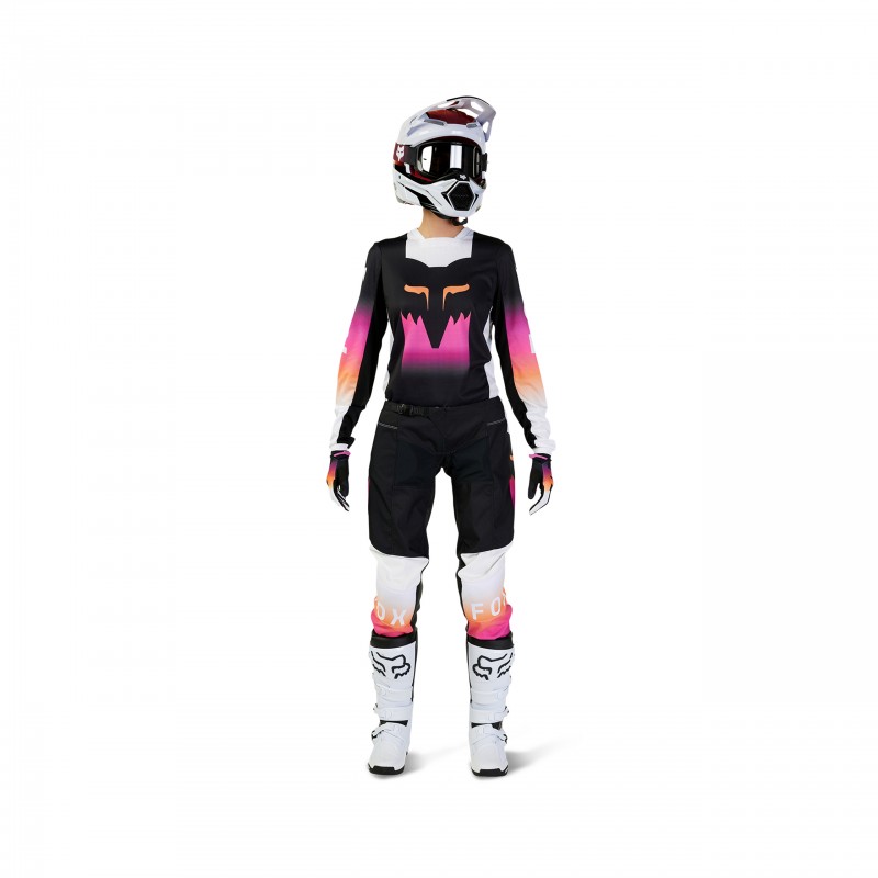 SPODNIE FOX LADY 180 FLORA BLACK/PINK