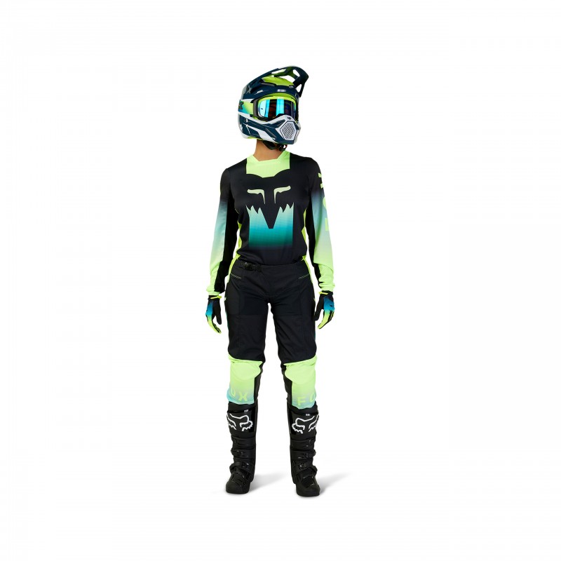 SPODNIE FOX LADY 180 FLORA BLACK/YELLOW