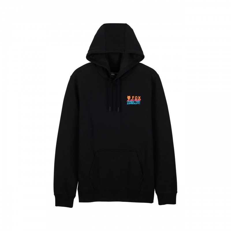 BLUZA Z KAPTUREM FOX X PRO CIRCUIT FLEECE BLACK