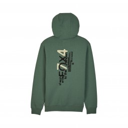 BLUZA Z KAPTUREM KRITICAL FLEECE HUNTER GREEN