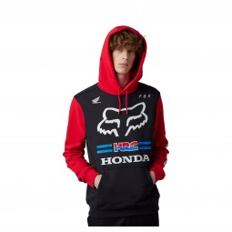 BLUZA Z KAPTUREM FOX FOX X HONDA FLAME RED