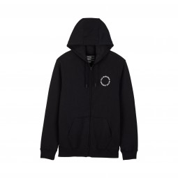 BLUZA Z KAPTUREM NEXT LEVEL FLEECE ZIP  BLACK