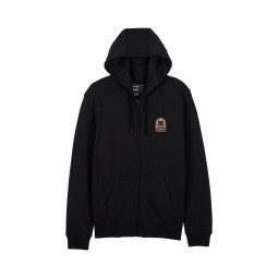 BLUZA Z KAPTUREM EXPLORATION FLEECE ZIP  BLACK