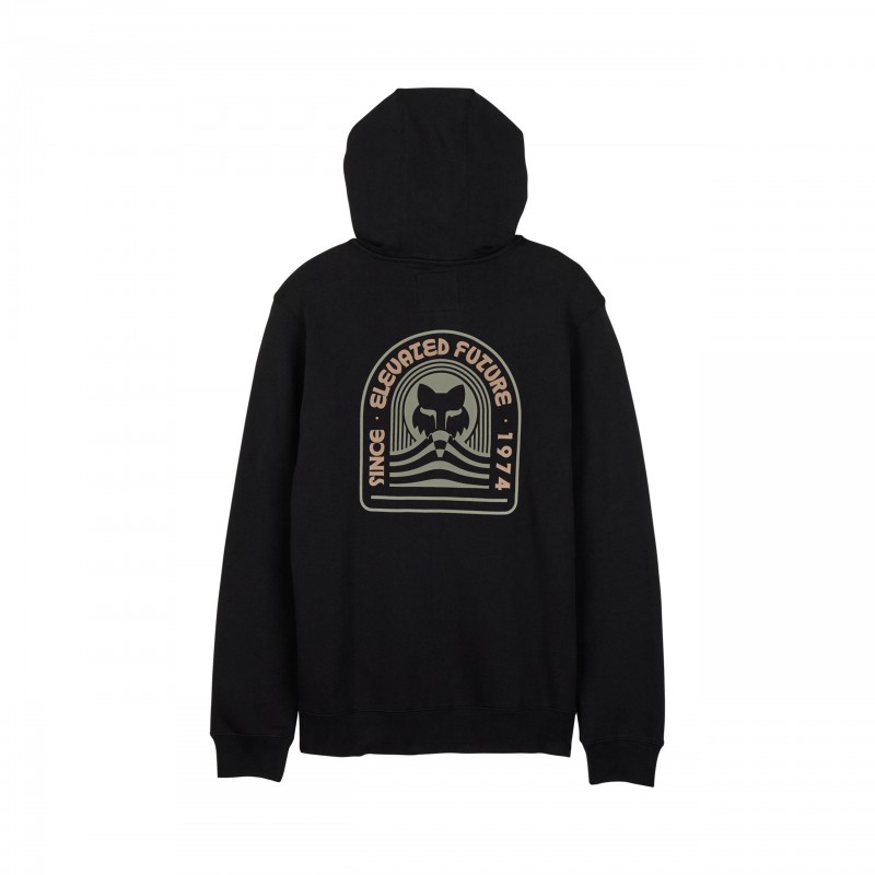 BLUZA Z KAPTUREM EXPLORATION FLEECE ZIP  BLACK