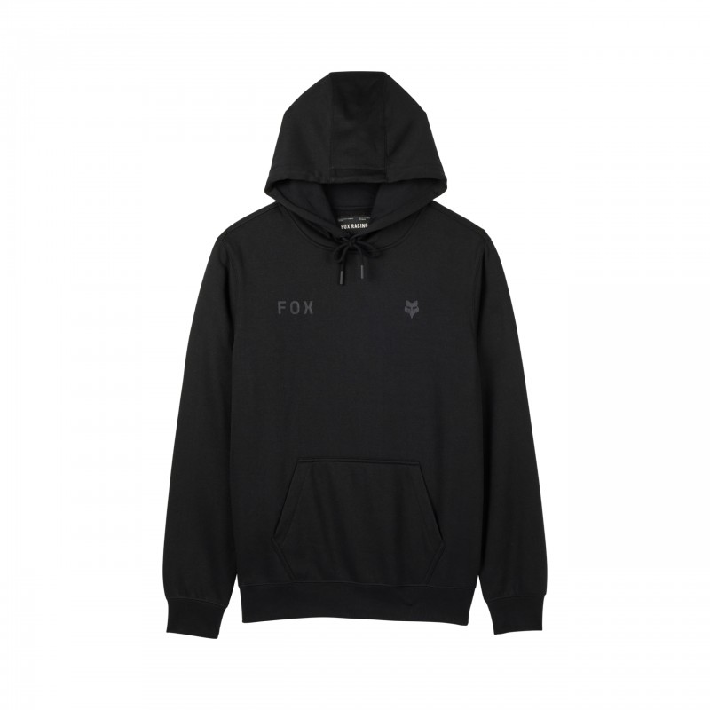 BLUZA Z KAPTUREM FOX WORDMARK BLACK