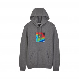 BLUZA Z KAPTUREM SCANS FLEECE HEATHER GRAPHITE