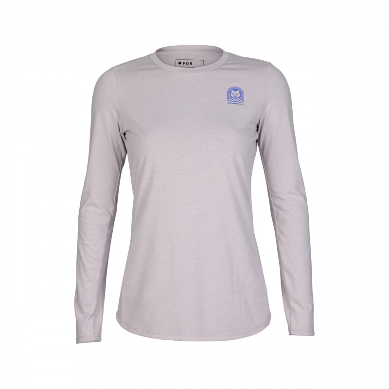 KOSZULKA ROWEROWA Z DŁUGIM RĘKAWEM FOX LADY RANGER DR GREY/LIGHT GREY