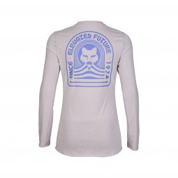 KOSZULKA ROWEROWA Z DŁUGIM RĘKAWEM FOX LADY RANGER DR GREY/LIGHT GREY