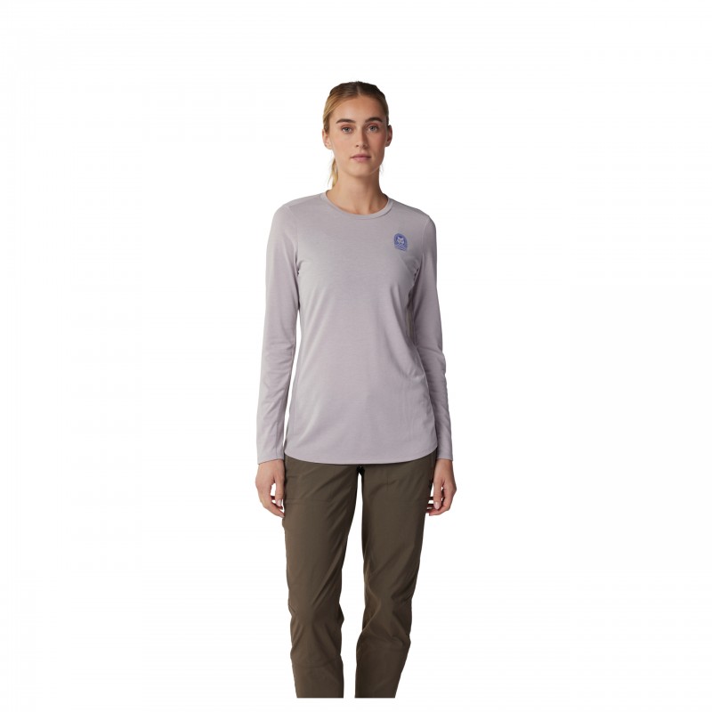KOSZULKA ROWEROWA Z DŁUGIM RĘKAWEM FOX LADY RANGER DR GREY/LIGHT GREY